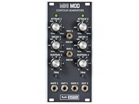 AJH SYNTH MINIMOD DUAL CONTOUR BLACK ( NEGRO )
